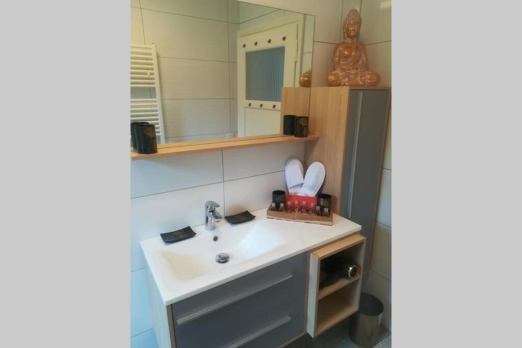 Gite L'A Cote, Bungalow Plain-Pied Sans Vis-A-Vis. Spa Exterior foto